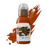 Краска World Famous Tattoo Ink Burnt Orange